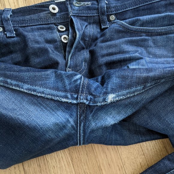 Naked & Famous Weird Guy Indigo Selvedge - size 32 - Picture 2 of 6